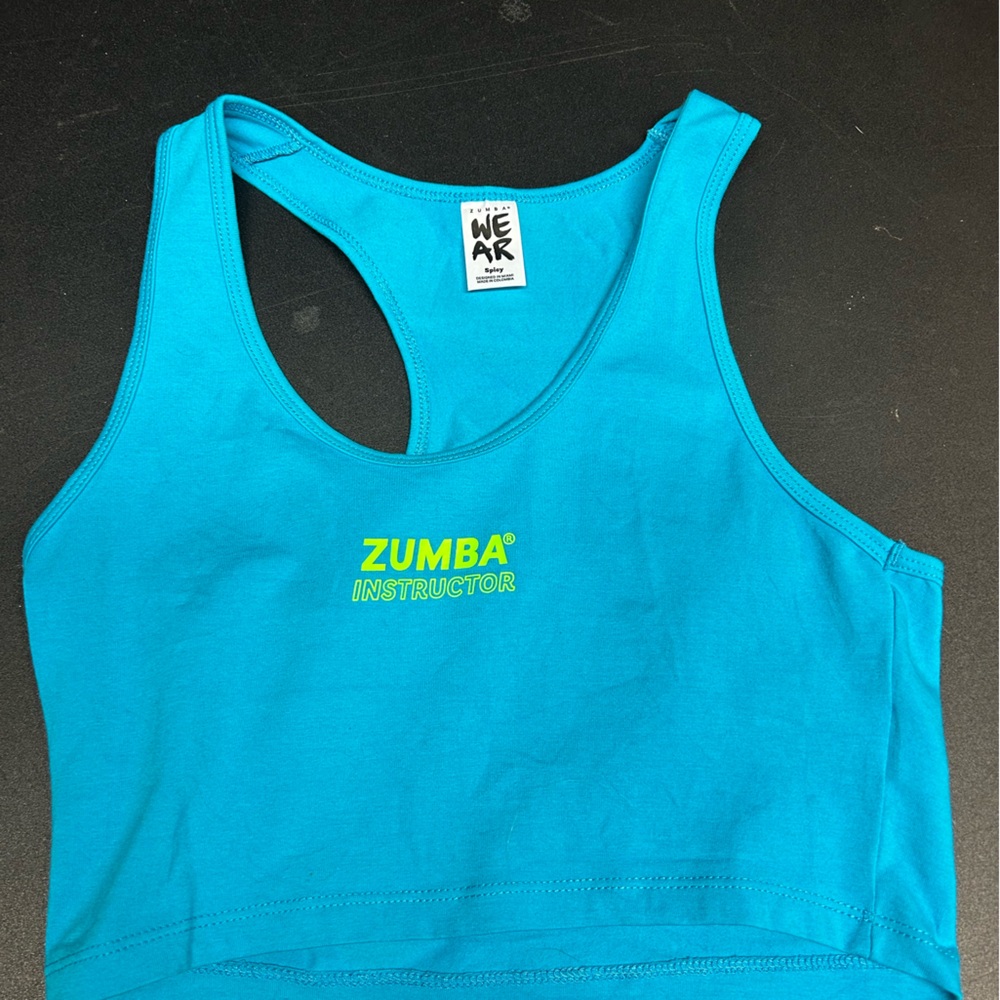 Zumba Fitness Blue Tank Top